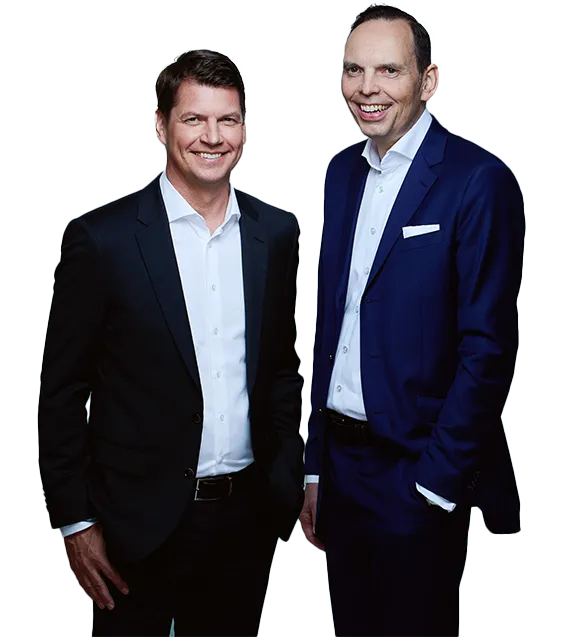 Nils Oberschelp und Dr. Ernst Georg Berger