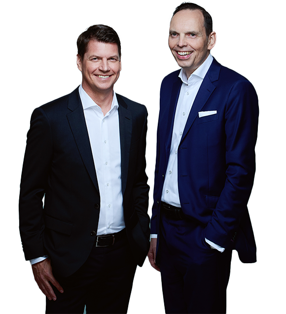 Dr. Ernst Georg Berger and Nils Oberschelp