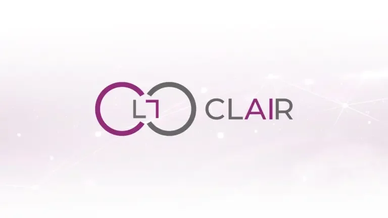 Screenshot der Plattform CLAIR