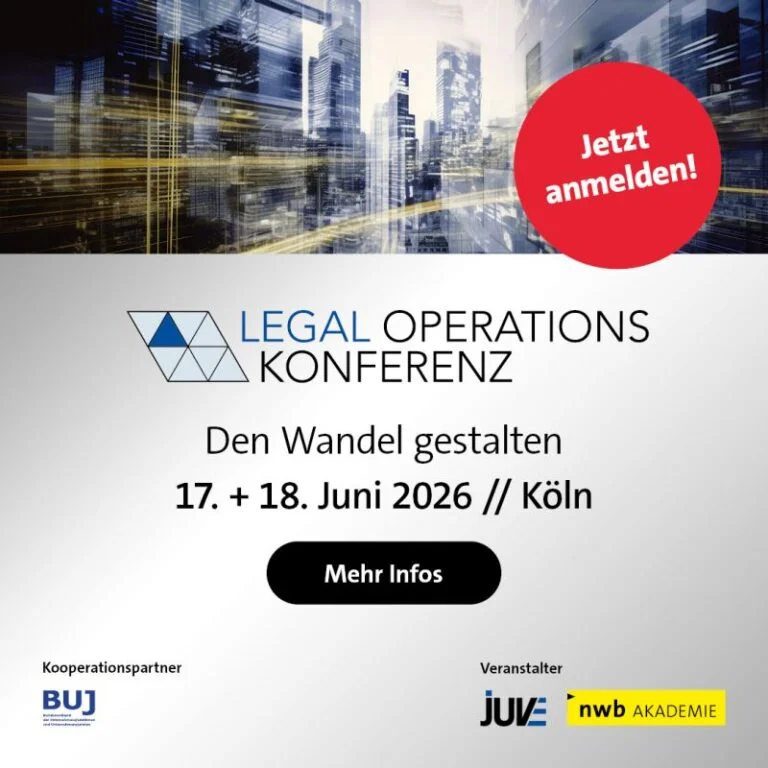 Clarius auf der Legal Operations Konferenz 2026
