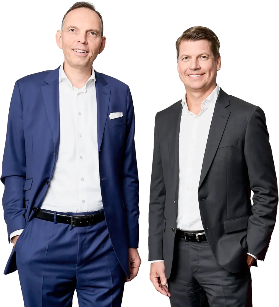 Dr. Georg Berger und Niels Oberschelp - Legal Service Provider